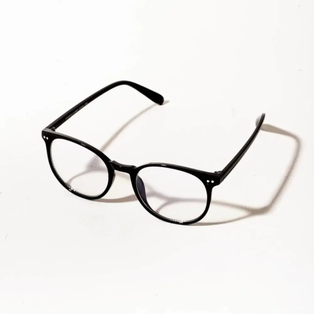 Tori Black Computer Blue Light Glasses